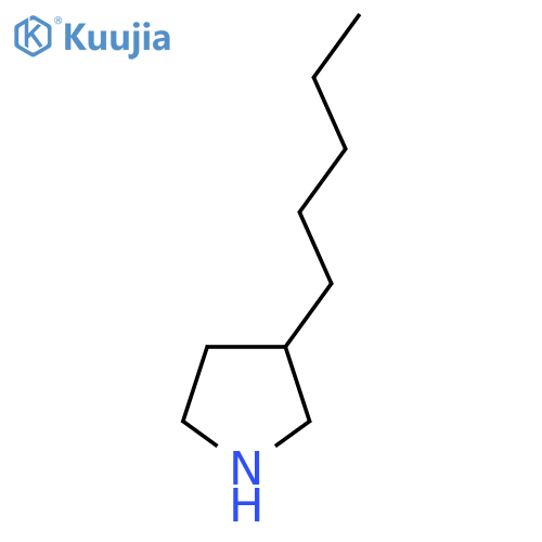 3-pentylpyrrolidine structure