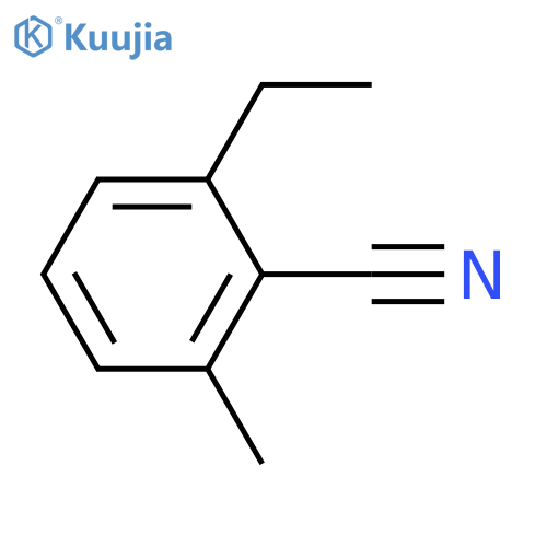Benzonitrile,2-ethyl-6-methyl- structure