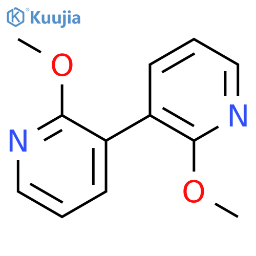 3,3'-Bipyridine, 2,2'-dimethoxy- structure