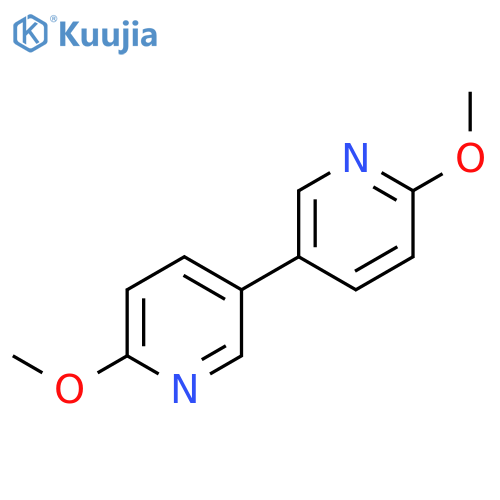 3,3'-Bipyridine, 6,6'-dimethoxy- structure
