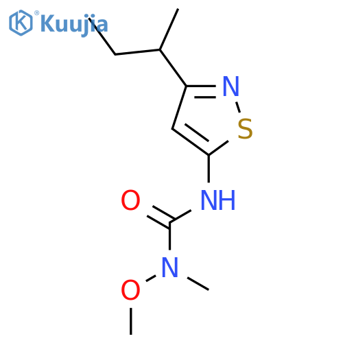 3-[3-(butan-2-yl)-1,2-thiazol-5-yl]-1-methoxy-1-methylurea structure