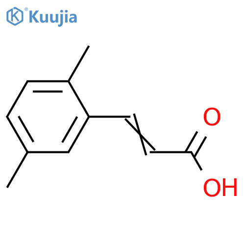 3-(2,5-Dimethylphenyl)-2-propenoic Acid structure