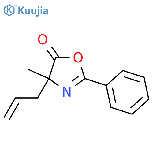 5(4H)-Oxazolone,4-methyl-2-phenyl-4-(2-propen-1-yl)- structure
