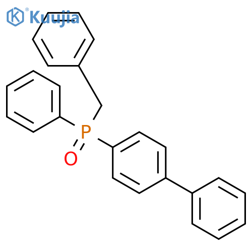 Phosphine oxide, [1,1'-biphenyl]-4-ylphenyl(phenylmethyl)- structure