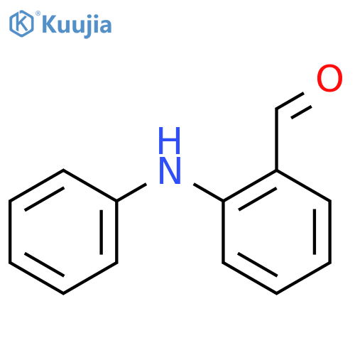 Benzaldehyde, 2-(phenylamino)- structure
