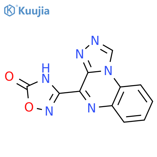 1,2,4-Oxadiazol-5(4H)-one, 3-[1,2,4]triazolo[4,3-a]quinoxalin-4-yl- structure