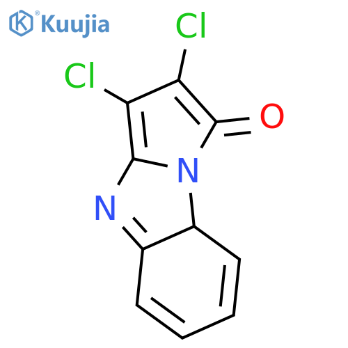 1H-Pyrrolo[1,2-a]benzimidazol-1-one, 2,3-dichloro- structure