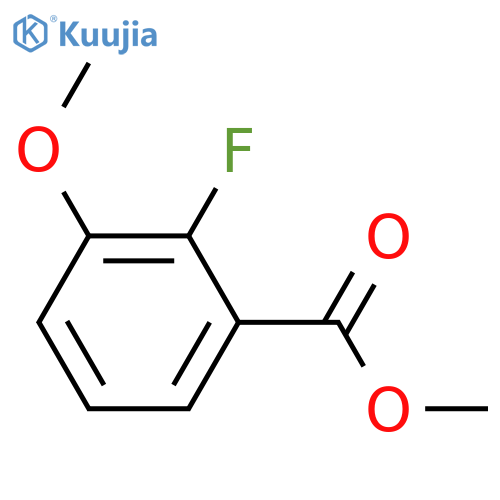 Methyl 2-fluoro-3-methoxybenzoate structure