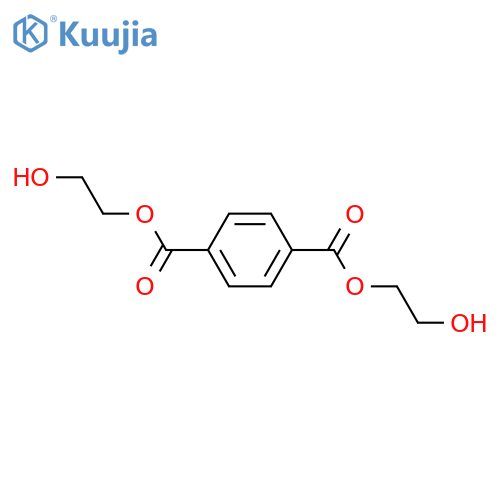 Bis(2-hydroxyethyl) terephthalate structure