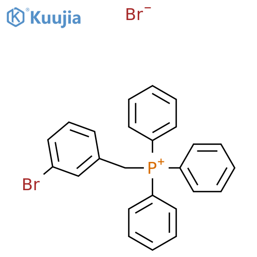 Phosphonium, [(3-bromophenyl)methyl]triphenyl-, bromide structure
