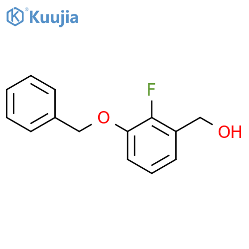 Benzyl alcohol, 3-benzyloxy-2-fluoro- structure