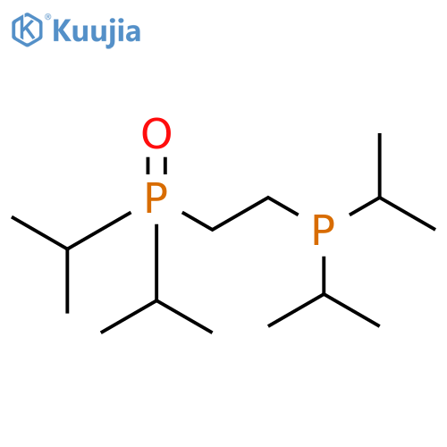 [2-[Bis(1-methylethyl)phosphino]ethyl]bis(1-methylethyl)phosphine oxide structure