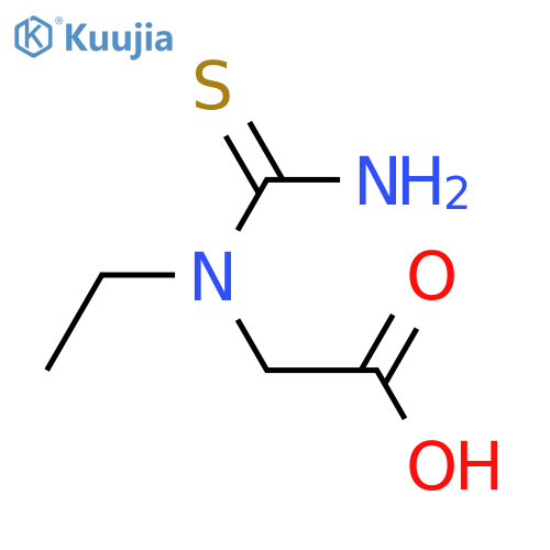 Glycine,N-(aminothioxomethyl)-N-ethyl- structure