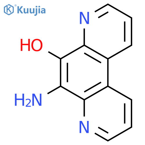 4,7-Phenanthrolin-5-ol, 6-amino- structure