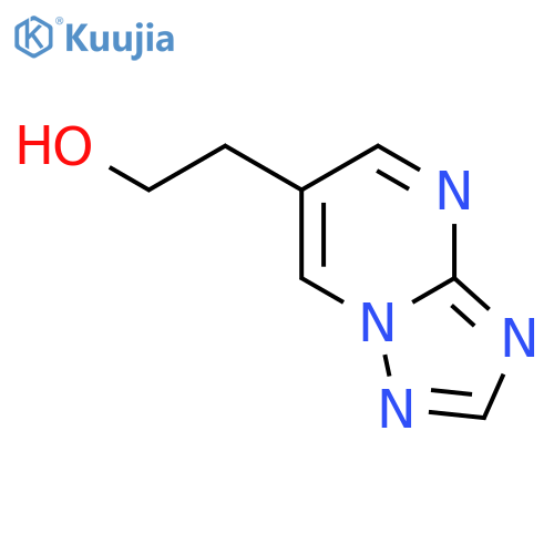 2-1,2,4triazolo1,5-apyrimidin-6-ylethanol structure