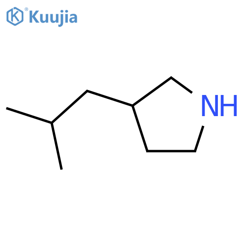 3-Isobutylpyrrolidine structure