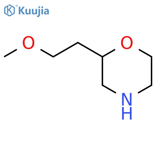 2-(2-Methoxyethyl)morpholine structure