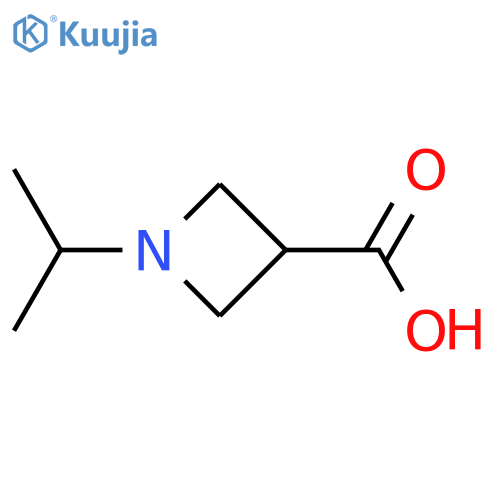 1-(propan-2-yl)azetidine-3-carboxylic acid structure