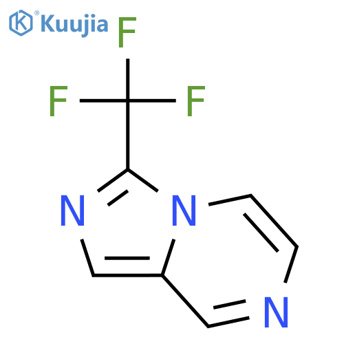 3-(trifluoromethyl)imidazo[1,5-a]pyrazine structure