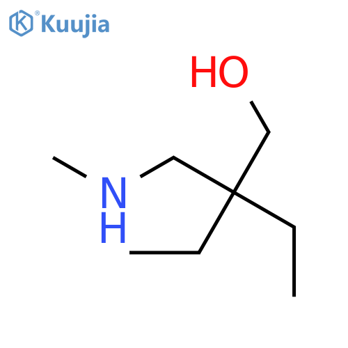 2-Ethyl-2-(methylamino)methylbutan-1-ol structure