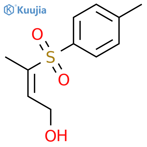 2-Buten-1-ol, 3-[(4-methylphenyl)sulfonyl]-, (Z)- structure