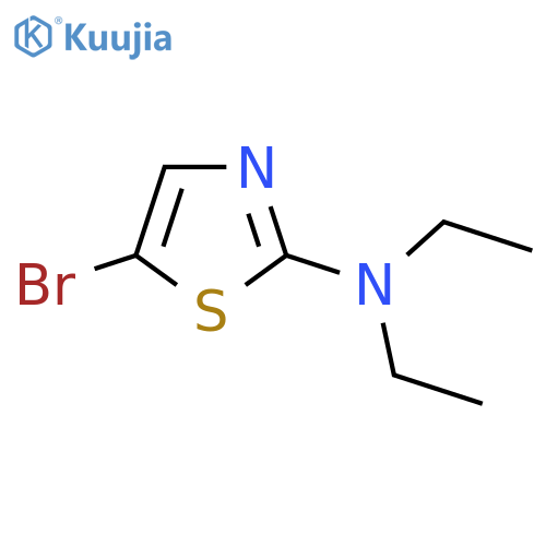 2-Diethylamino-5-bromothiazole structure