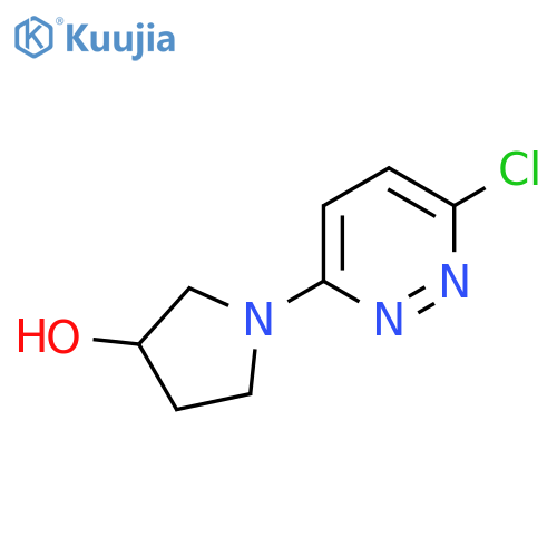 1-(6-Chloropyridazin-3-yl)pyrrolidin-3-ol structure