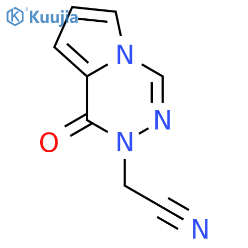 (1-oxopyrrolo1,2-d1,2,4triazin-2(1H)-yl)acetonitrile structure