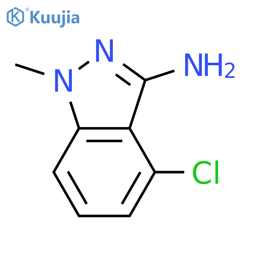 4-Chloro-1-methyl-1H-indazol-3-amine structure