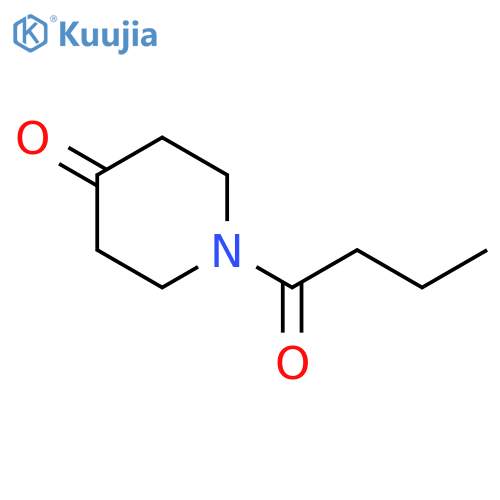 1-Butyrylpiperidin-4-one structure