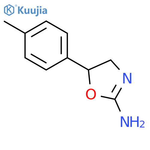 5-(p-Tolyl)-4,5-dihydrooxazol-2-amine structure