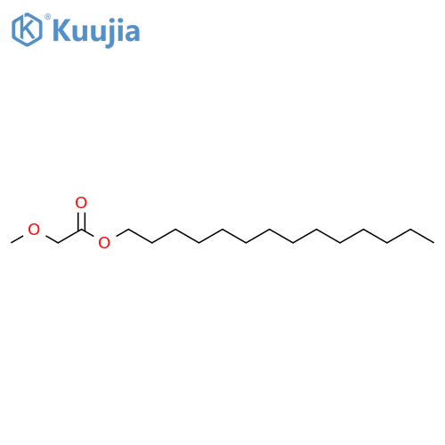 Methoxyacetic Acid Tetradecyl Ester structure