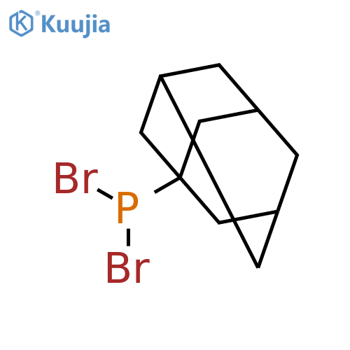 Phosphonous dibromide, tricyclo[3.3.1.13,7]dec-1-yl- structure
