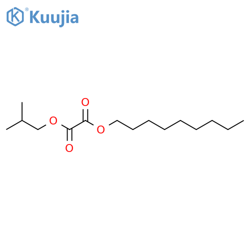 Oxalic acid, isobutyl nonyl ester structure