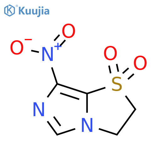 2,3-dihydro-7-nitro-Imidazo[5,1-b]thiazole 1,1-dioxide structure
