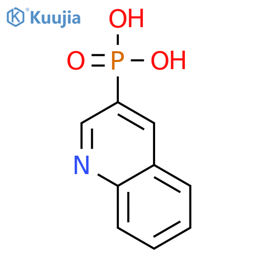 Phosphonic acid, 3-quinolinyl- structure