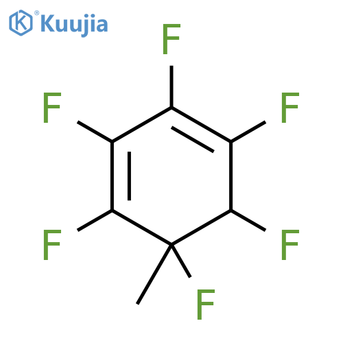Cyclohexadienyl, 1,2,3,4,5,6-hexafluoro-6-methyl- structure