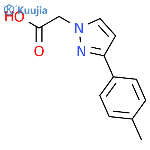 [3-(4-methylphenyl)-1h-pyrazol-1-yl]acetic Acid structure