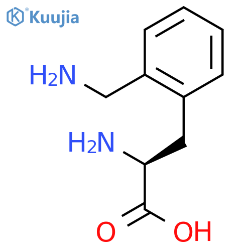 L-Phenylalanine, 2-(aminomethyl)- structure