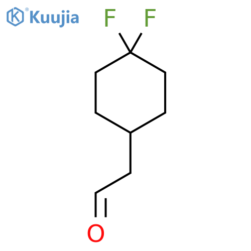 2-(4,4-DIFLUOROCYCLOHEXYL)ACETALDEHYDE structure