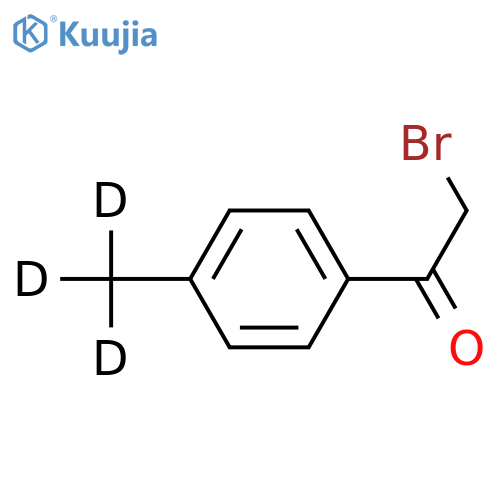 2-Bromo-4’-methylacetophenone-d3 structure
