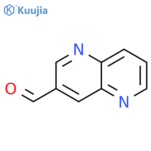 1,5-Naphthyridine-3-carbaldehyde structure