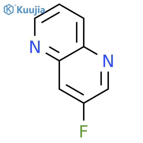 1,5-Naphthyridine, 3-fluoro- structure