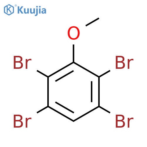 BENZENE, 1,2,4,5-TETRABROMO-3-METHOXY- structure