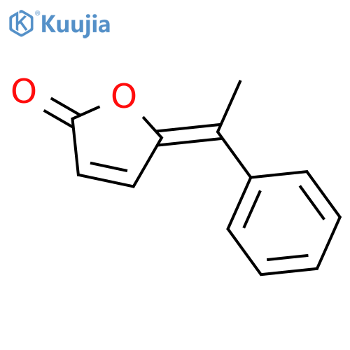 2(5H)-FURANONE, 5-(1-PHENYLETHYLIDENE)-, (Z)- structure