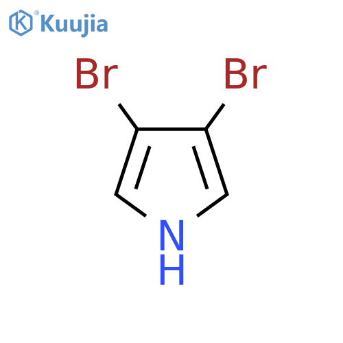 3,4-Dibromo-1H-pyrrole structure
