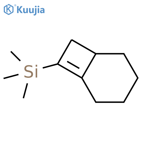 Silane, bicyclo[4.2.0]oct-6-en-7-yltrimethyl- structure