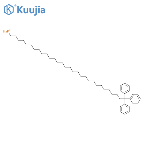 Phosphonium, triphenyltriacontyl- structure