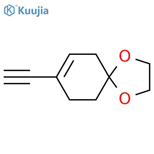 8-ethynyl-1,4-dioxaspiro4.5dec-7-ene structure