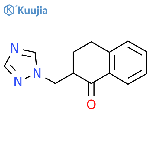 2-(1H-1,2,4-Triazol-1-ylmethyl)-3,4-dihydronaphthalen-1(2H)-one structure